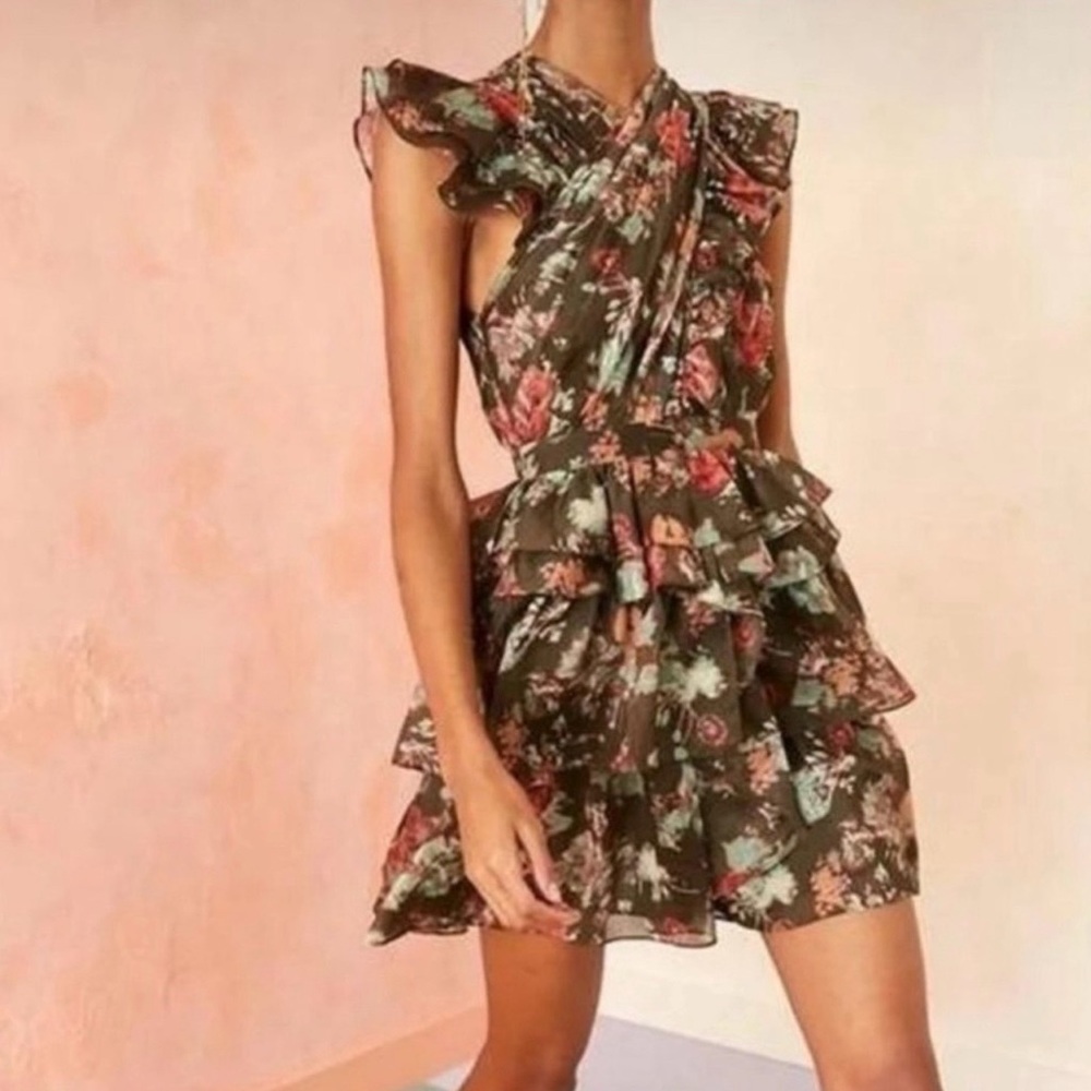 Ulla Johnson Sarafina floral minidress